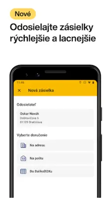 Pošta android App screenshot 4